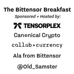 Tensorplex, Collab+Currency, @Old_Samster Logo