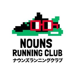 Nouns Running Club Logo